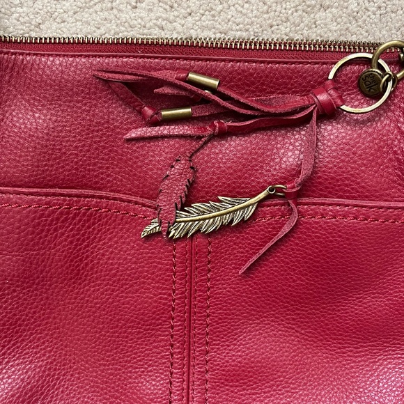 The Sak red leather bag - Picture 6 of 7